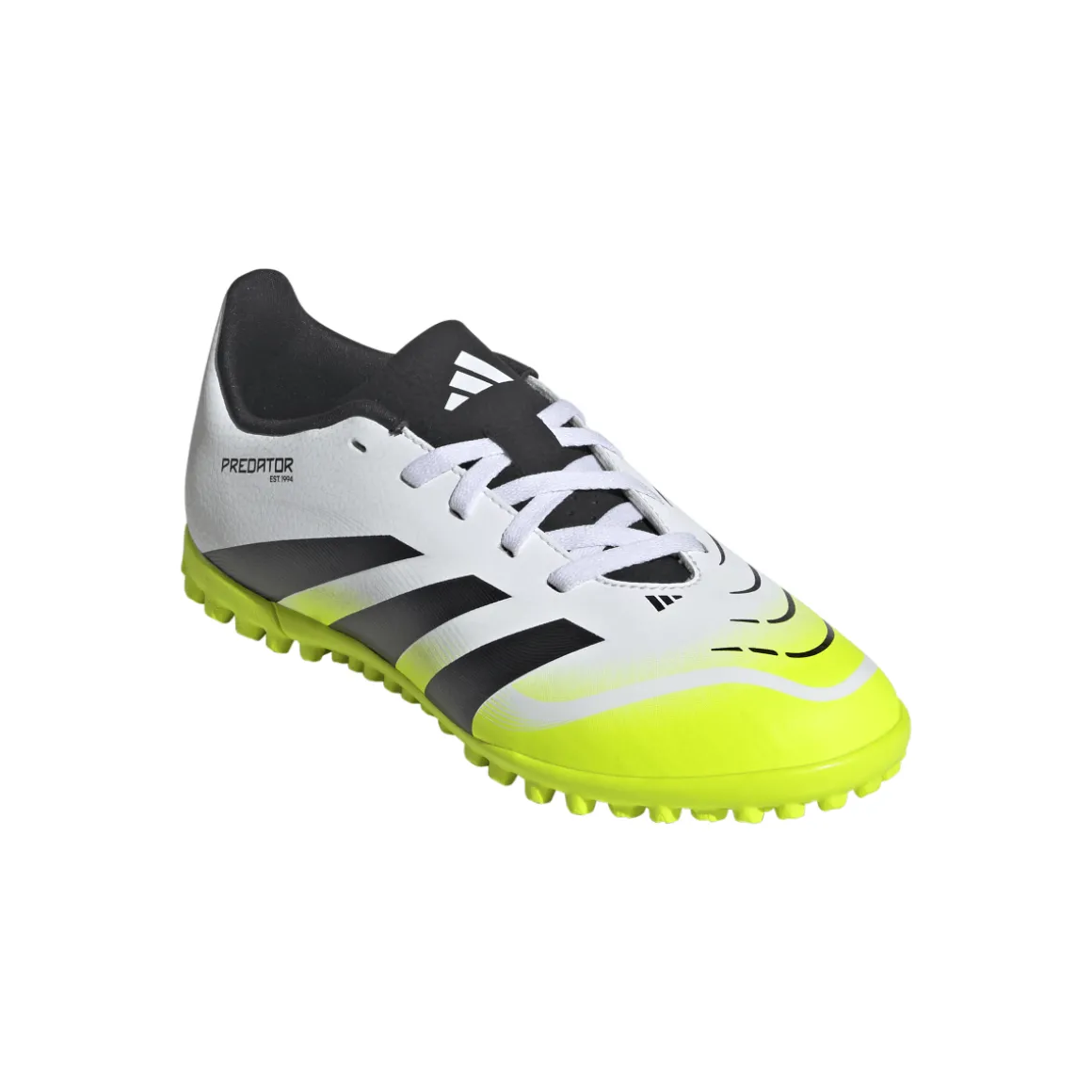 Scarpe da Calcetto Bianche e Giallo da Bambino adidas Predator Club TF