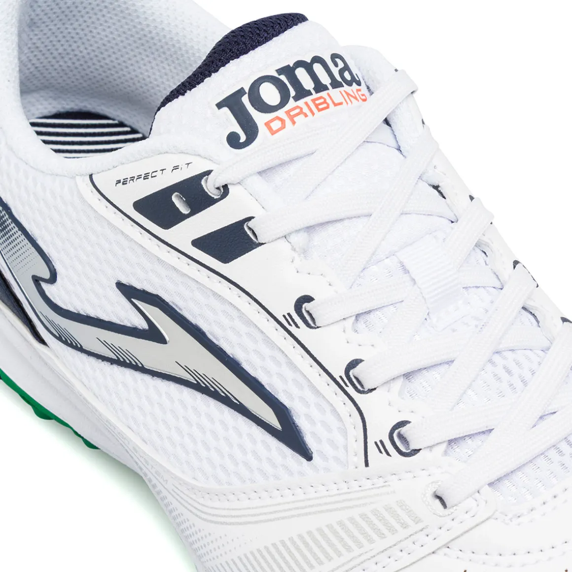 Scarpe da Calcetto bianche da Uomo con dettagli in tessuto mesh Joma