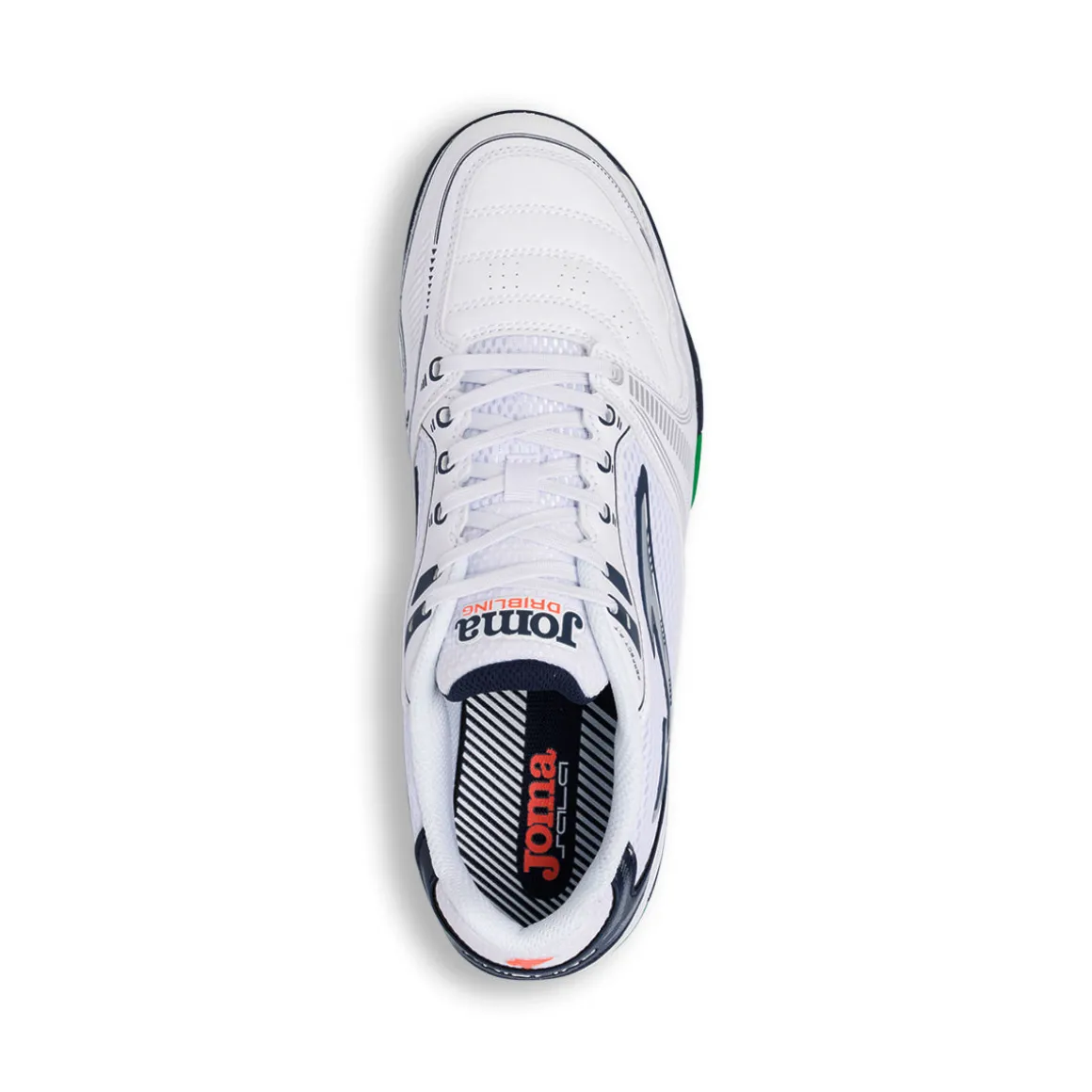 Scarpe da Calcetto bianche da Uomo con dettagli in tessuto mesh Joma