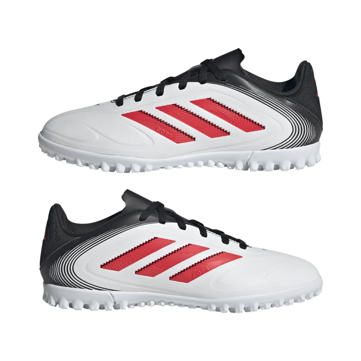 Scarpe da Calcetto bianche da ragazzo adidas Copa Pure Club III