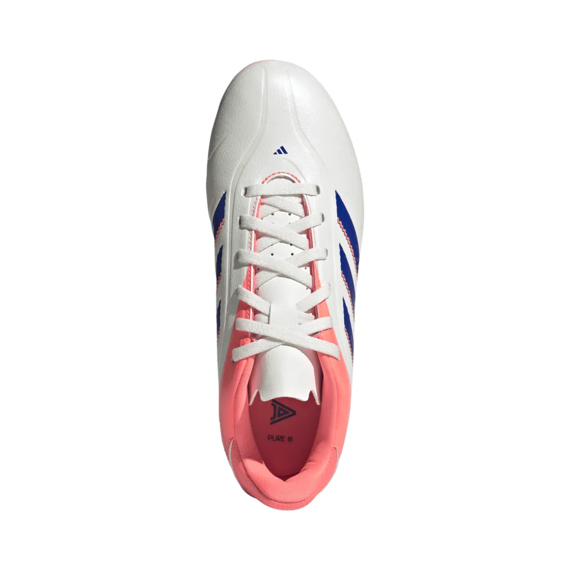 Scarpe da Calcetto da Ragazzo bianche adidas Copa Pure III Club TF