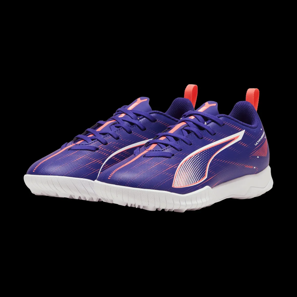Scarpe da calcetto da ragazzo viola Puma Ultra 5