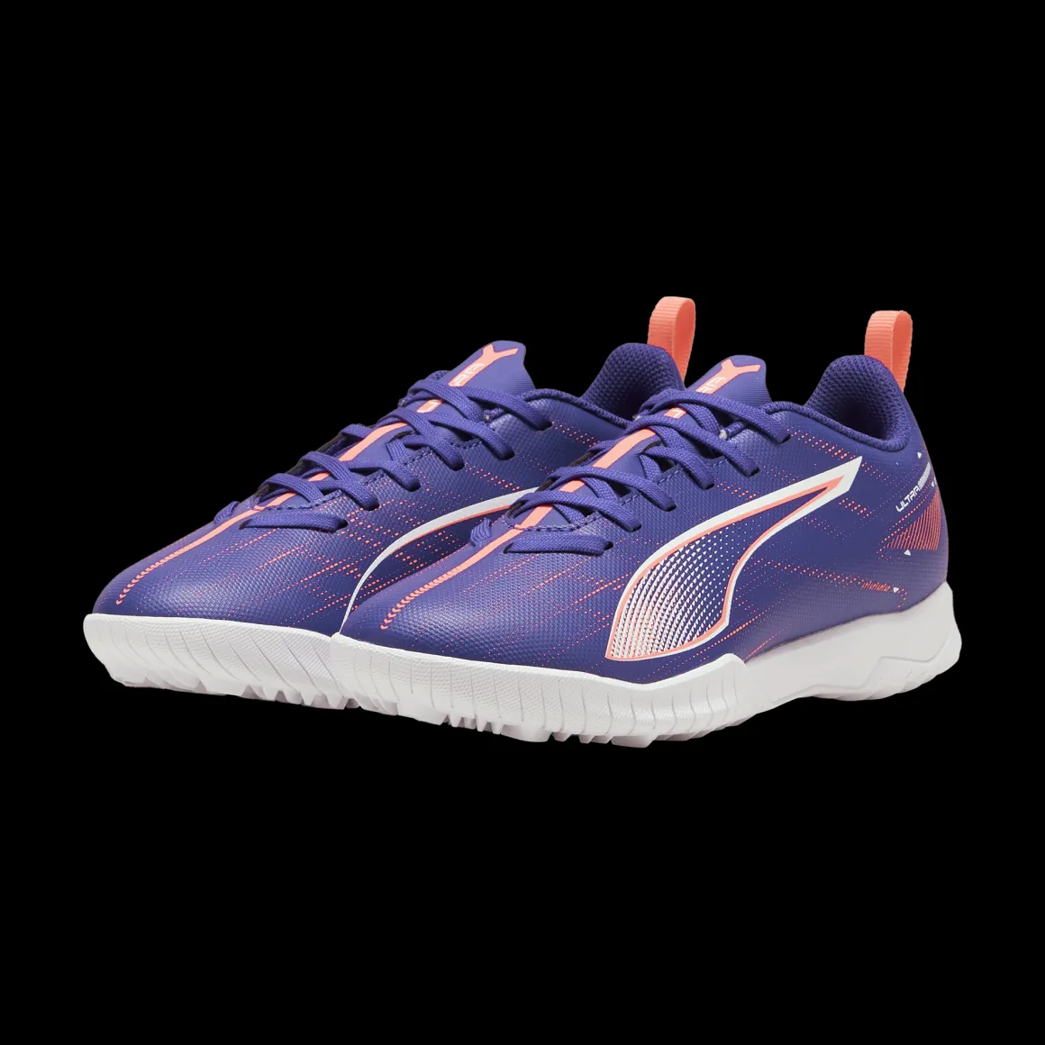 Scarpe da calcetto da ragazzo viola Puma Ultra 5