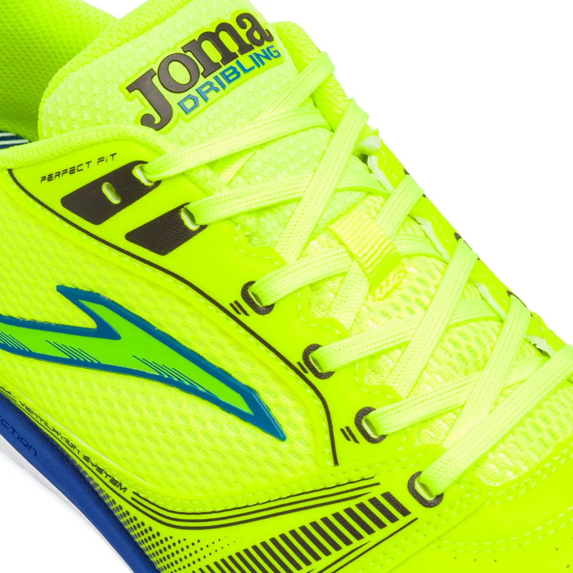 Scarpe da Calcetto Giallo e blu da Uomo Joma