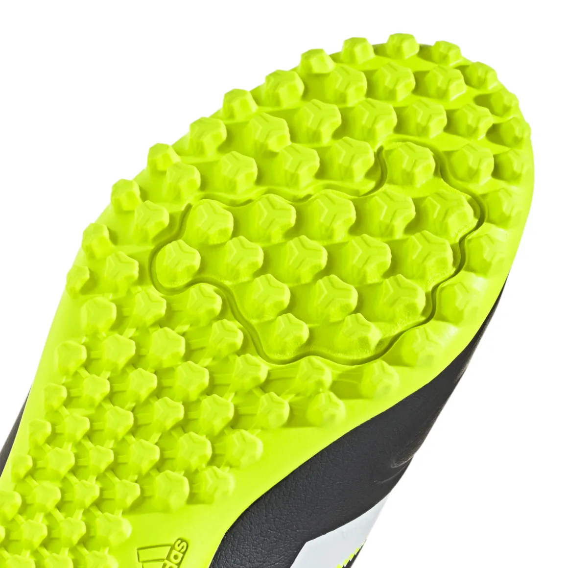 Scarpe da Calcetto nere e giallo da Uomo adidas Copa Pure III CLUB TF
