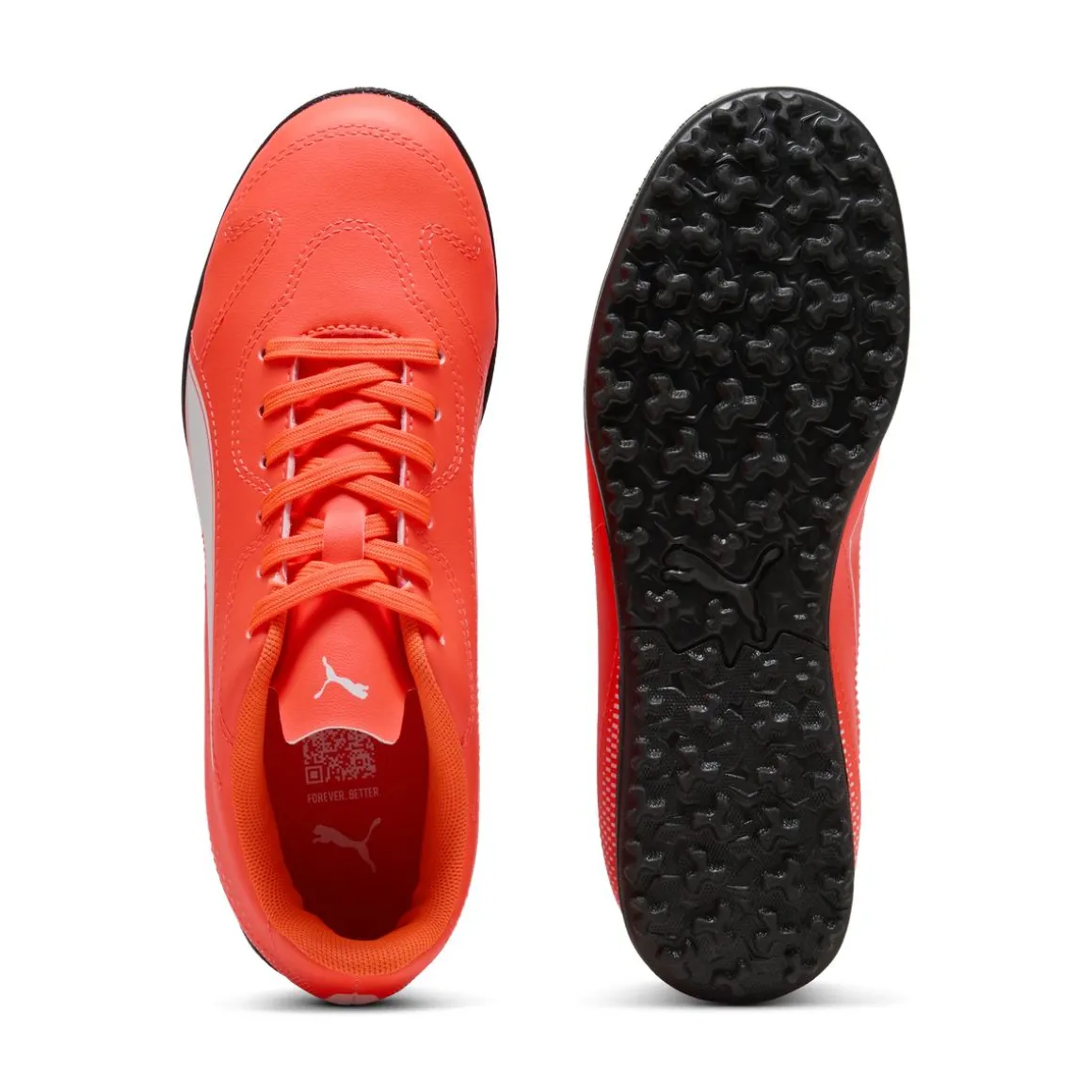 Scarpe da Calcetto Puma Vitoria II TT arancioni da Ragazzo