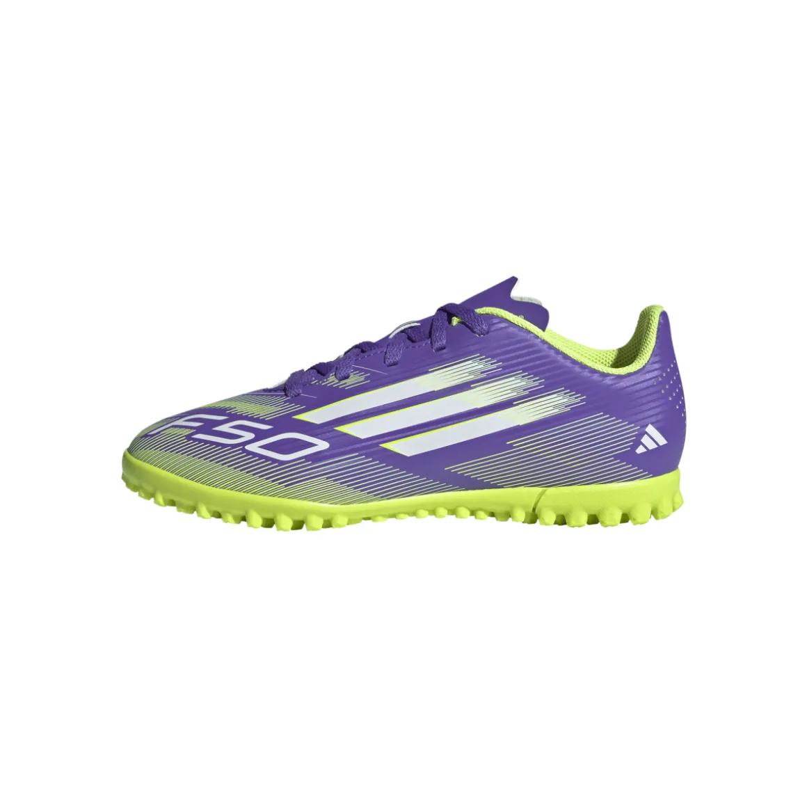 Scarpe da Calcetto viola da Bambino adidas F50 Club TF J