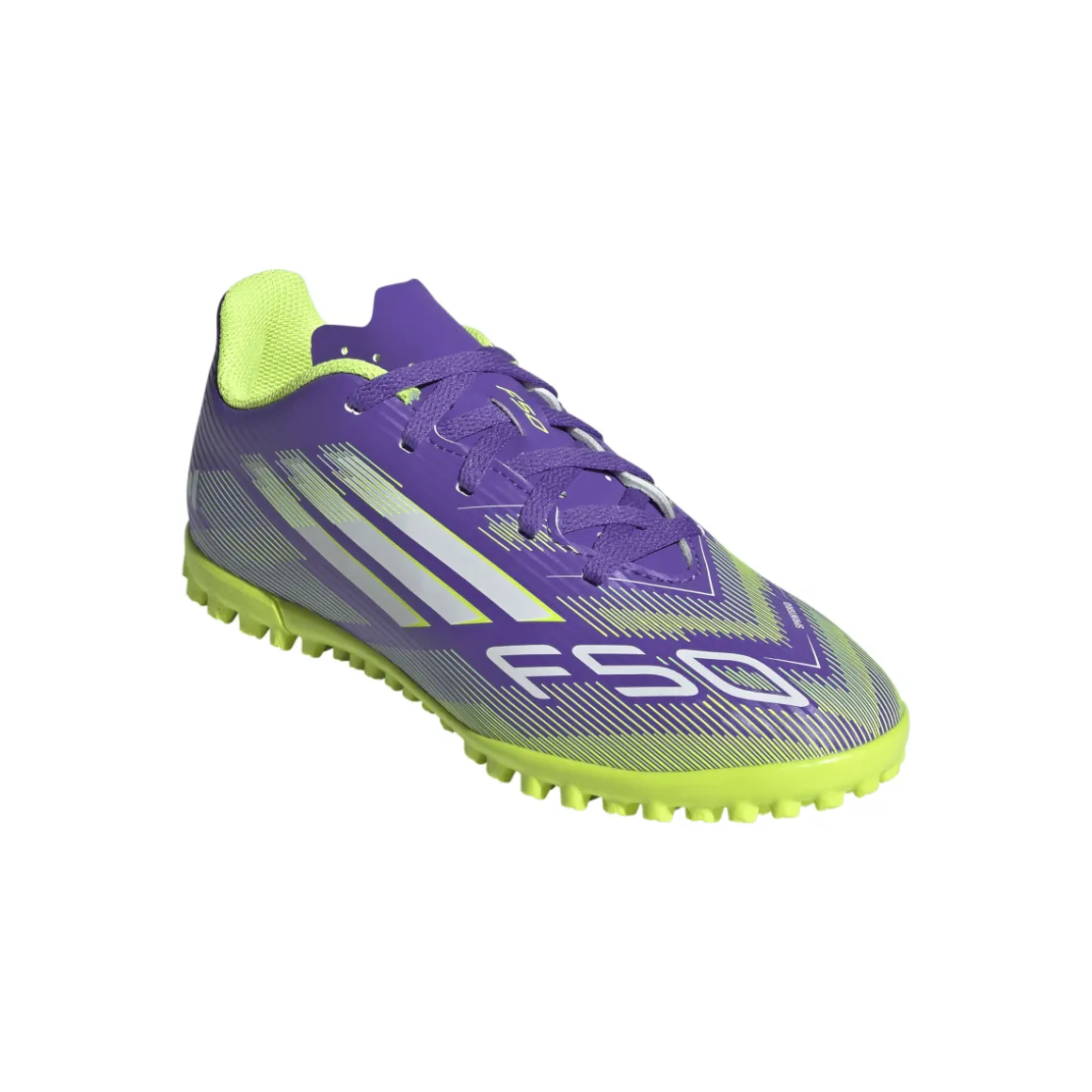 Scarpe da Calcetto viola da Bambino adidas F50 Club TF J
