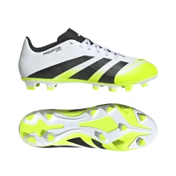 Scarpe da Calcio bianche e gialle da Uomo adidas Predator Club FG/MG