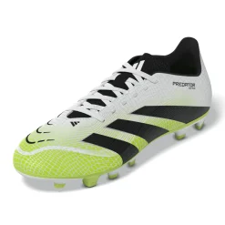 Scarpe da Calcio bianche e gialle da Uomo adidas Predator Club FG/MG