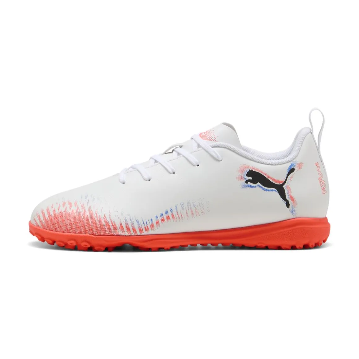 Scarpe da Calcio bianche da Ragazzo Puma FUTURE 8 PLAY TT Jr