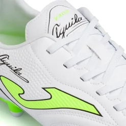 Scarpe da Calcio bianche con dettagli giallo fluo Joma