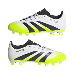 Scarpe da Calcio bianco e giallo Ragazzo adidas Predator Club FG/MG