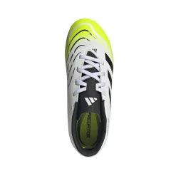 Scarpe da Calcio bianco e giallo Ragazzo adidas Predator Club FG/MG
