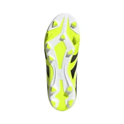 Scarpe da Calcio bianco e giallo Ragazzo adidas Predator Club FG/MG