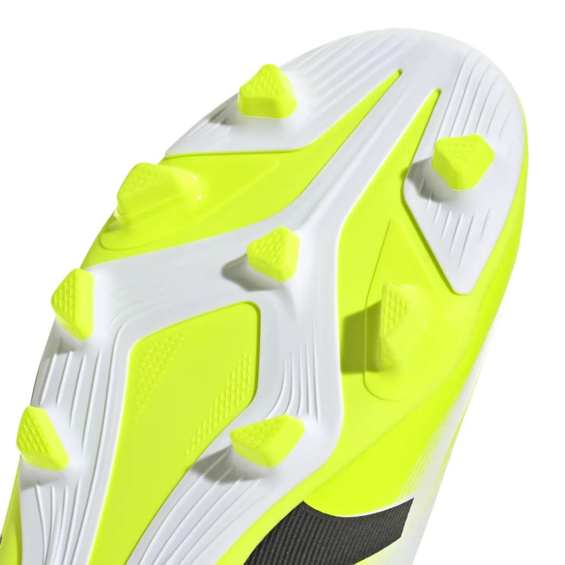 Scarpe da Calcio bianco e giallo Ragazzo adidas Predator Club FG/MG