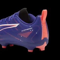 Scarpe da calcio da ragazzo viola Puma Ultra 5