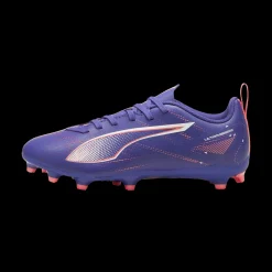 Scarpe da calcio da ragazzo viola Puma Ultra 5
