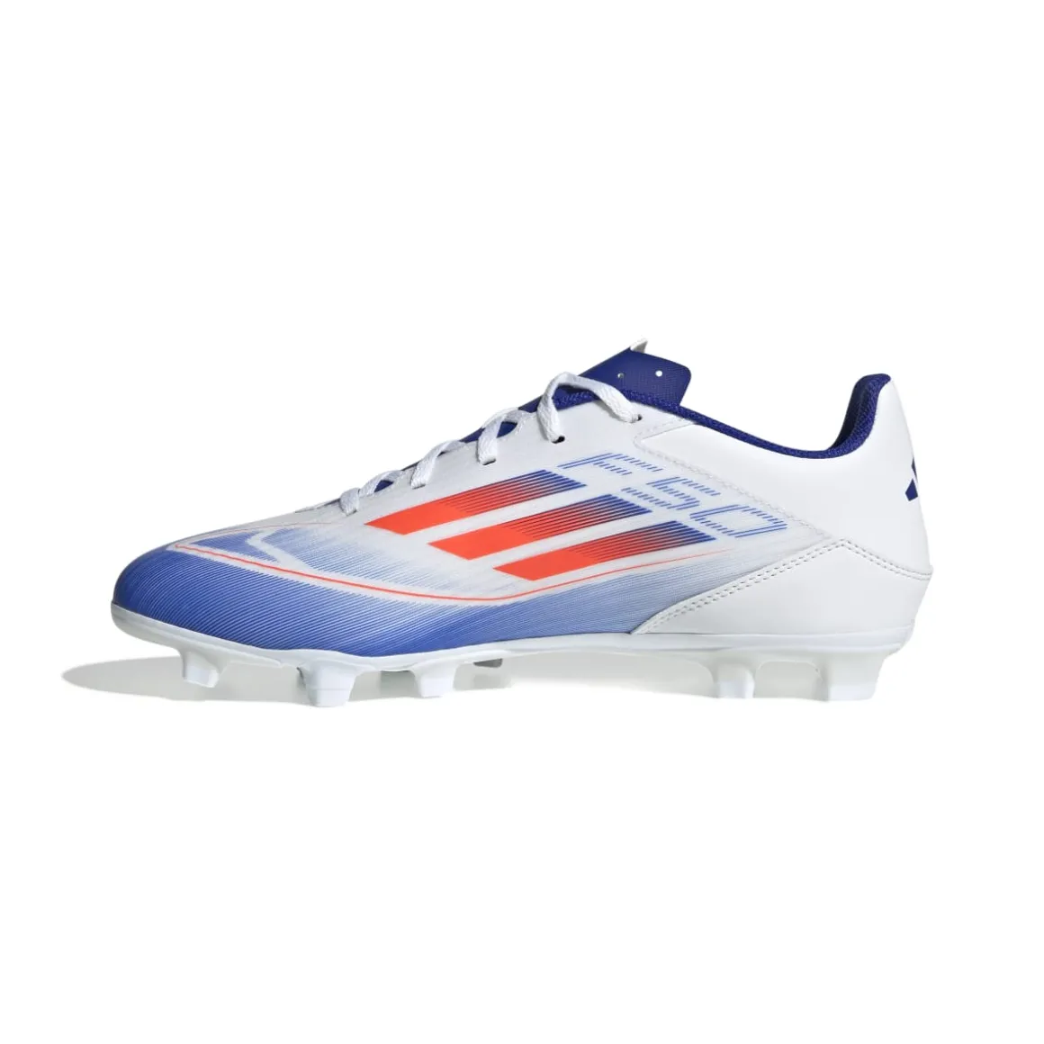 Scarpe da calcio da uomo bianche per superfici flessibili adidas F50 Club FxG