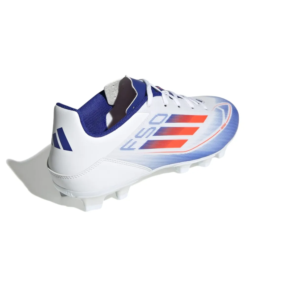 Scarpe da calcio da uomo bianche per superfici flessibili adidas F50 Club FxG