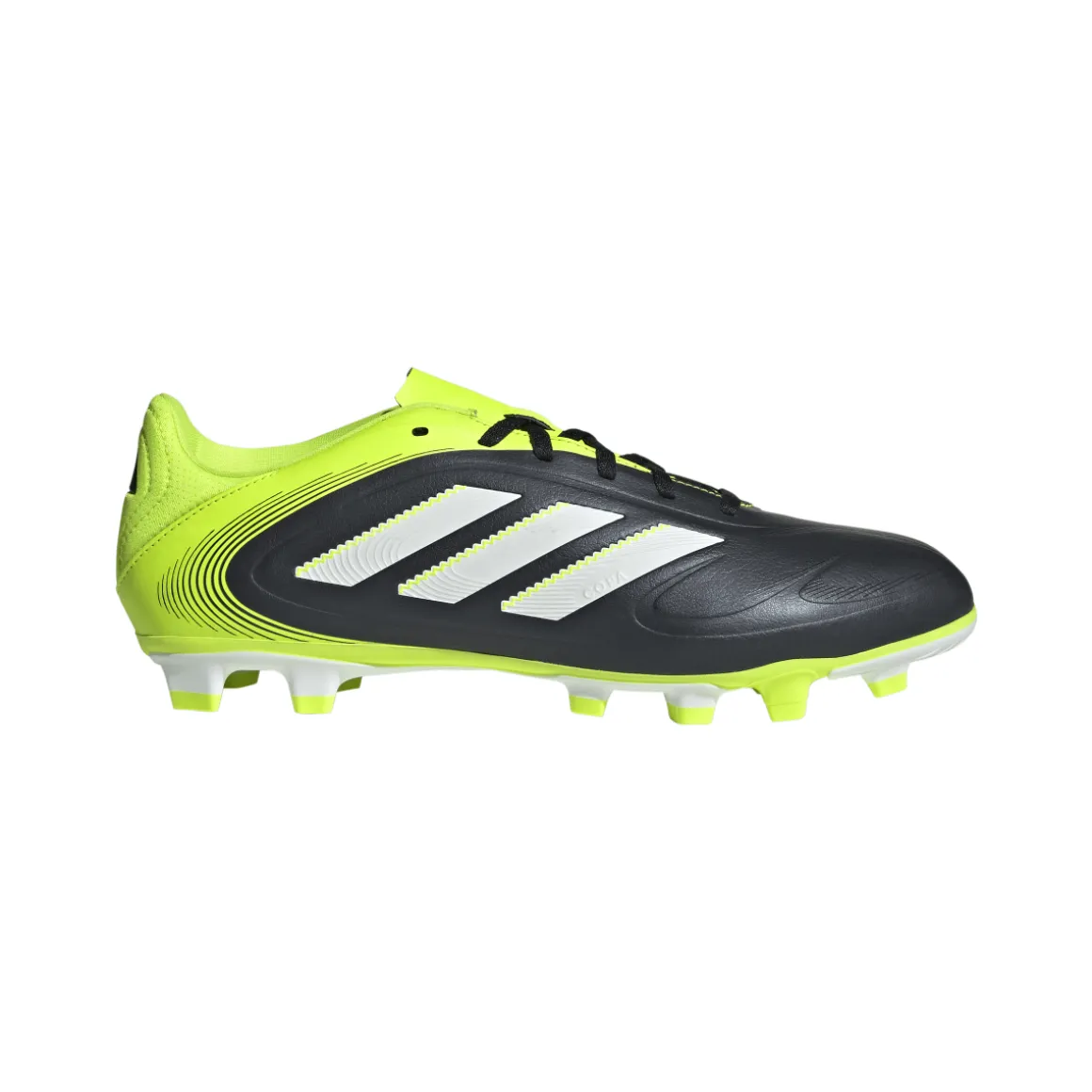 Scarpe da calcio nere e gialle da Uomo adidas COPA PURE III