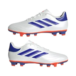 Scarpe da calcio per terreni duri da uomo bianche adidas Copa Pure 2 Club FXG