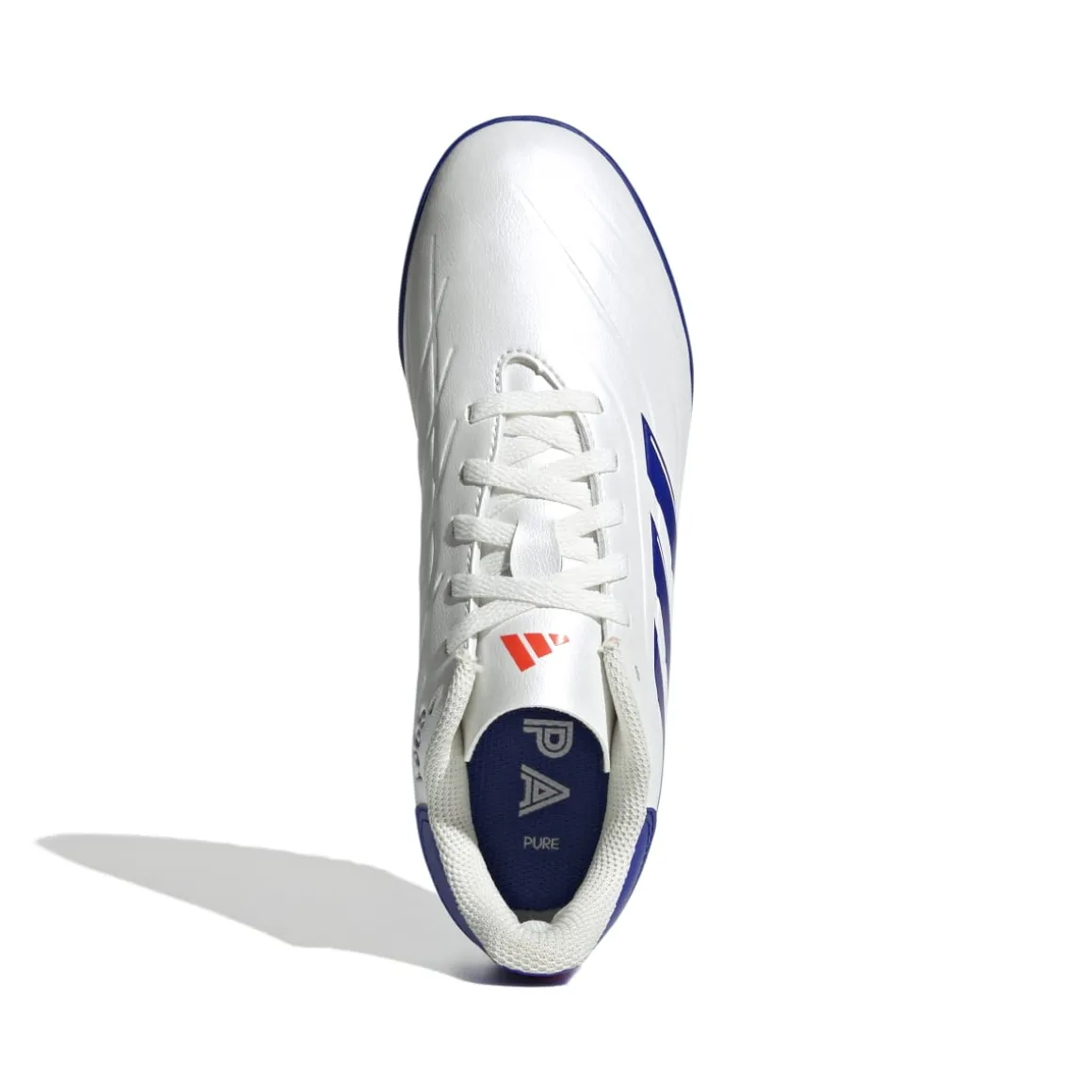 Scarpe da calcio ragazzo bianche adidas COPA PURE