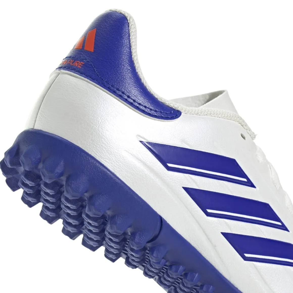 Scarpe da calcio ragazzo bianche adidas COPA PURE