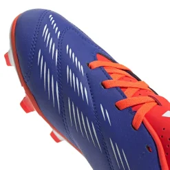 Scarpe da calcio ragazzo blu rosse adidas PREDATOR CLUB FXG