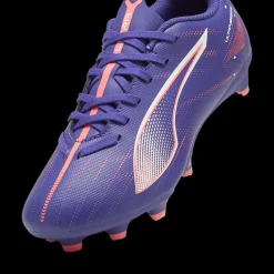 Scarpe da calcio viola e arancione da ragazzo Puma ULTRA 5 PLAY