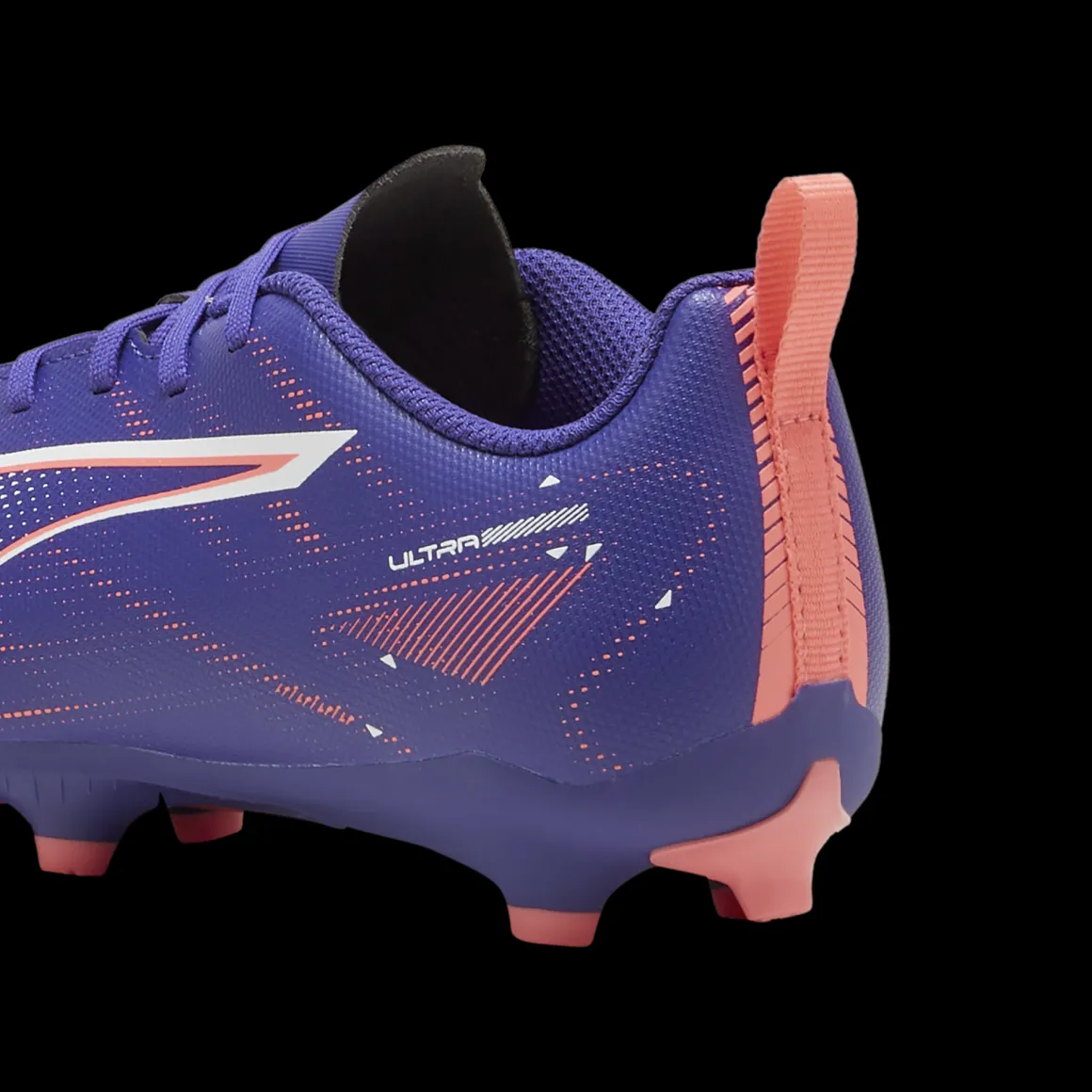 Scarpe da calcio viola e arancione da ragazzo Puma ULTRA 5 PLAY