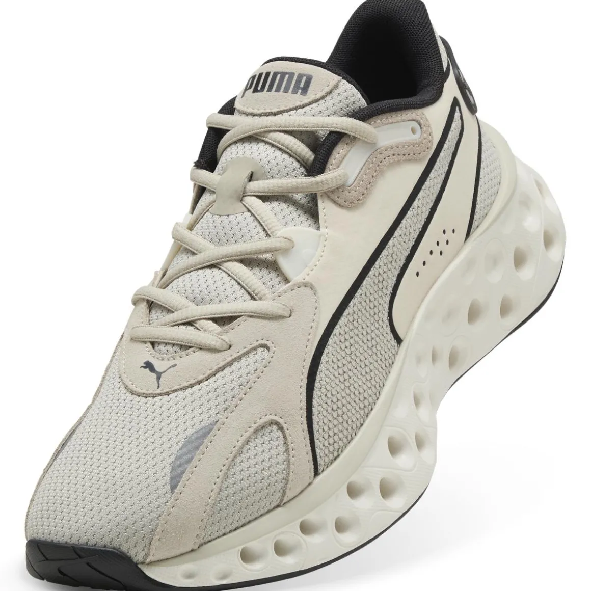 Scarpe da corsa beige da Uomo Puma Softride Frequence Desert