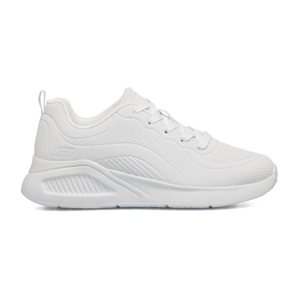 Scarpe da ginnastica bianche da donna Skechers Bobs Buno How Sweet
