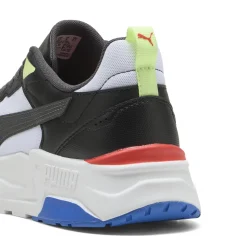 Scarpe da ginnastica bicolore nero e bianco da Uomo Puma Trinity 2