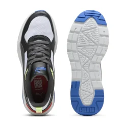 Scarpe da ginnastica bicolore nero e bianco da Uomo Puma Trinity 2