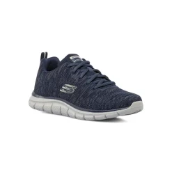 Scarpe da ginnastica blu da Uomo in memory Foam Skechers Track