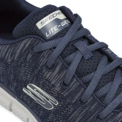 Scarpe da ginnastica blu da Uomo in memory Foam Skechers Track