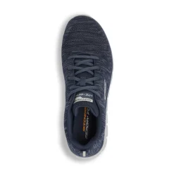 Scarpe da ginnastica blu da Uomo in memory Foam Skechers Track