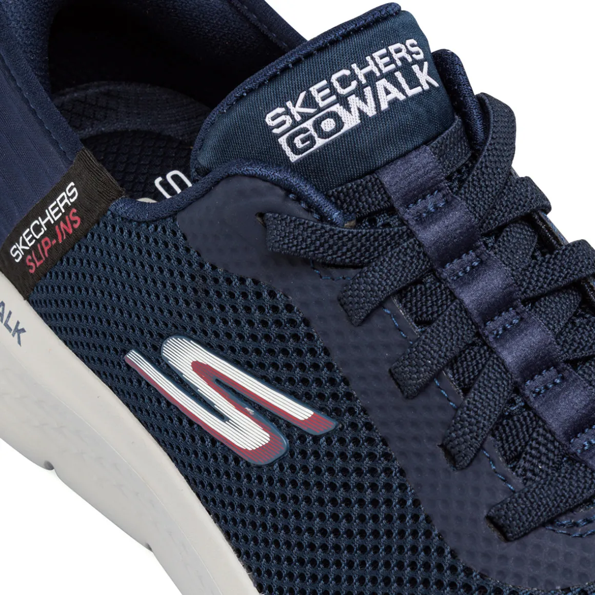 Scarpe da ginnastica blu da Uomo Skechers Slip-Ins