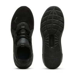 Scarpe da ginnastica da uomo nere in tessuto Puma Softride Enzo 5
