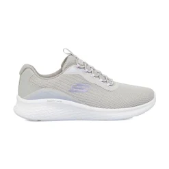 Scarpe da ginnastica grigio e lilla con sottopiede Memory Foam Skech Lite Pro