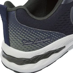 Scarpe da ginnastica in tessuto blu da Uomo Tonino Lamborghini