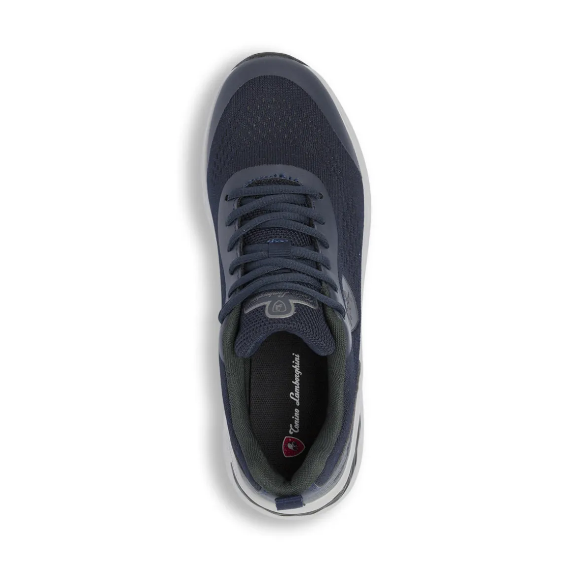 Scarpe da ginnastica in tessuto blu da Uomo Tonino Lamborghini