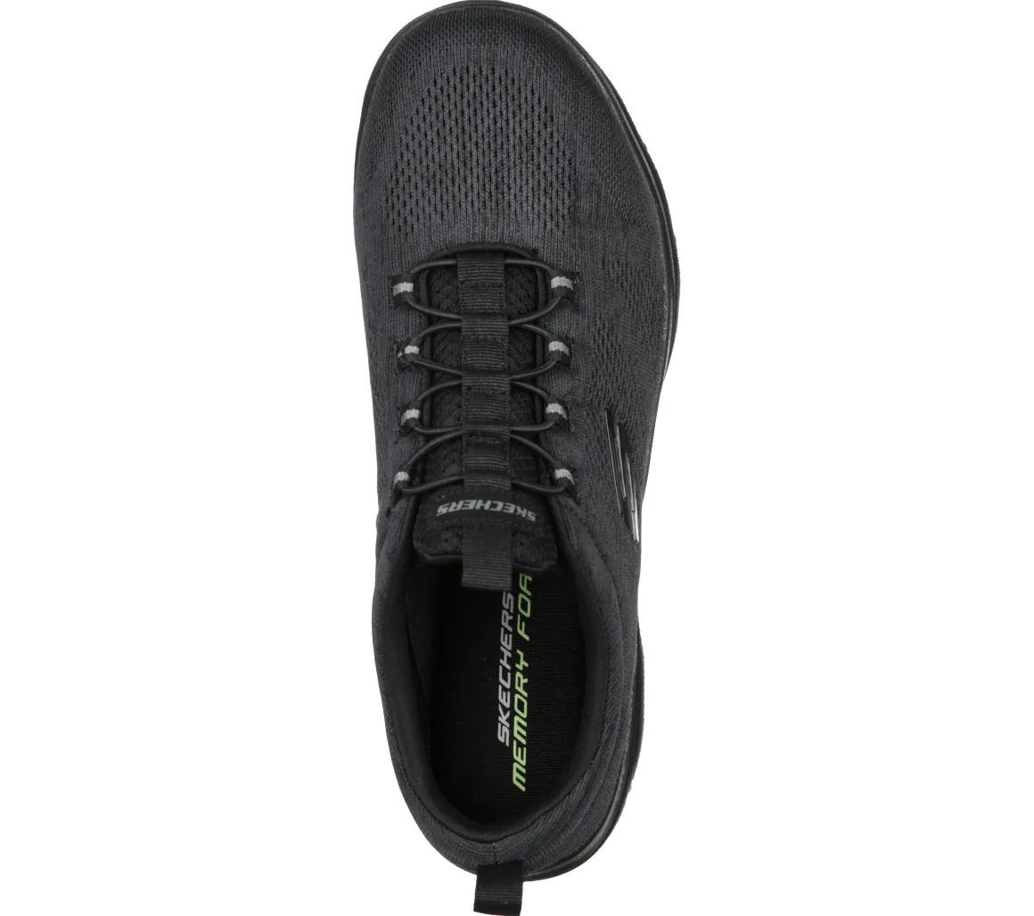 Scarpe da ginnastica nere da uomo con soletta Memory Foam Skechers Summits - Louvin