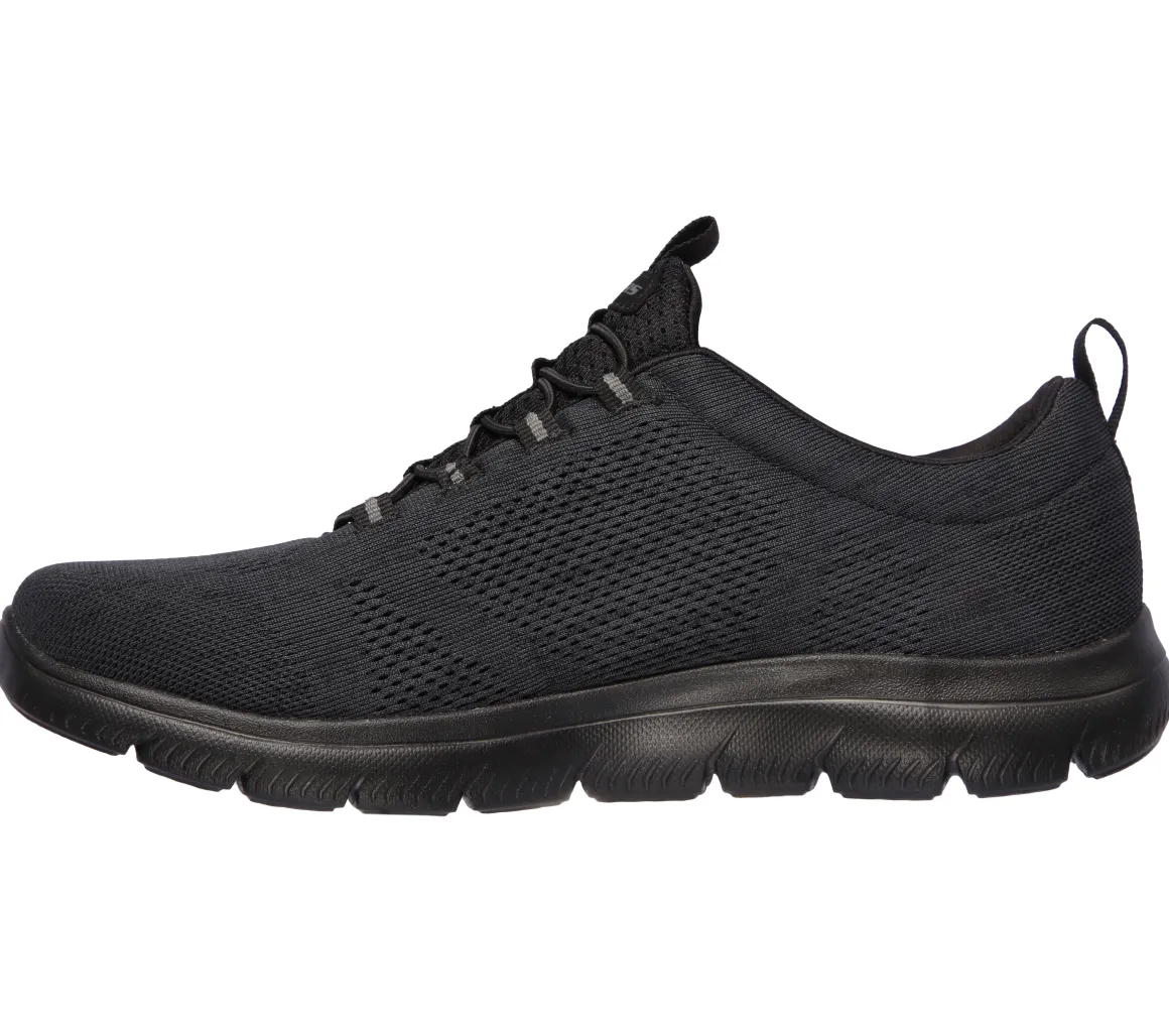 Scarpe da ginnastica nere da uomo con soletta Memory Foam Skechers Summits - Louvin