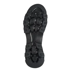 Scarpe da ginnastica nere in similpelle e tessuto con sottopiede Memory Foam Skechers I-Conik