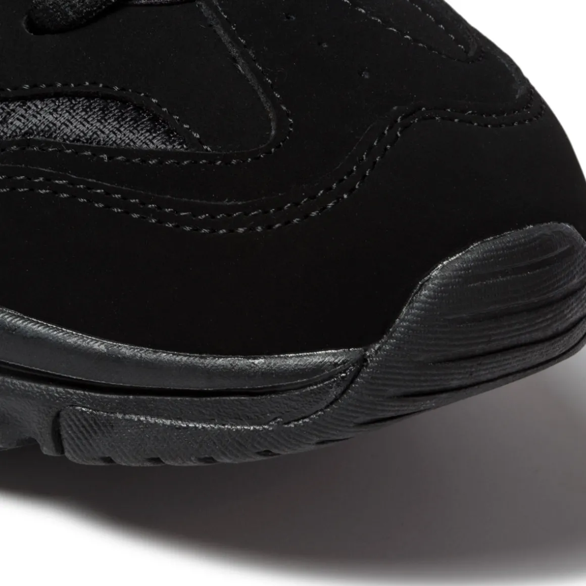 Scarpe da ginnastica nere in similpelle e tessuto con sottopiede Memory Foam Skechers I-Conik