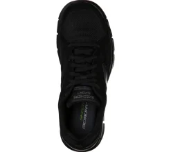 Scarpe da ginnastica nere da uomo con soletta memory comfort Skechers Track