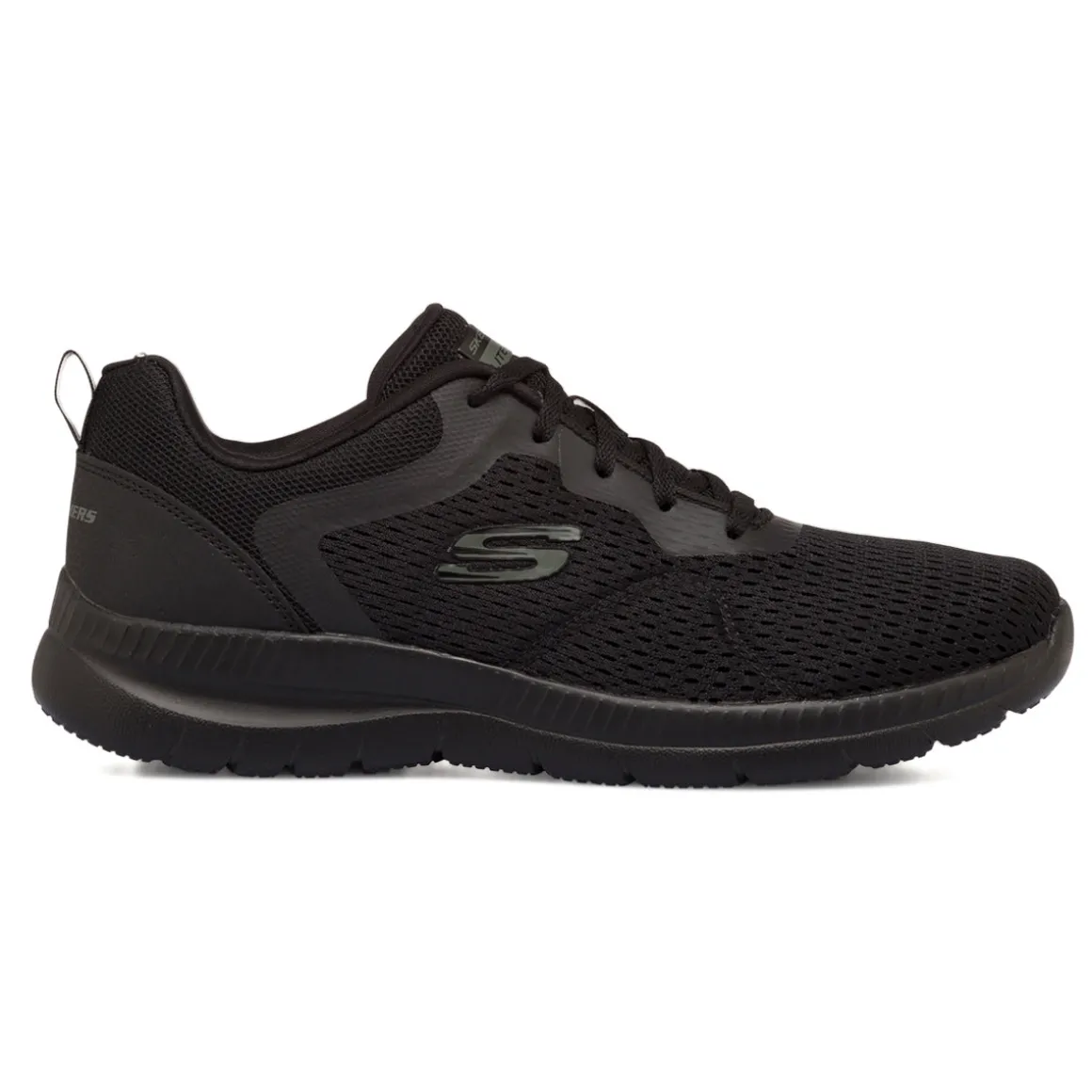 Scarpe da ginnastica nere da donna con sottopiede Memory Foam Skechers Bountiful