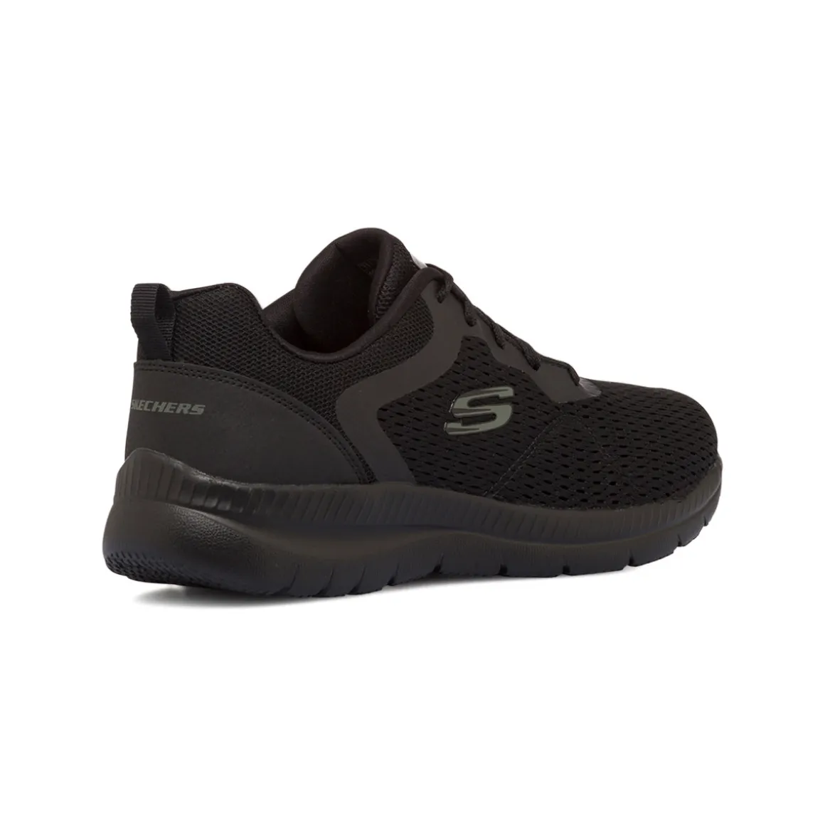 Scarpe da ginnastica nere da donna con sottopiede Memory Foam Skechers Bountiful